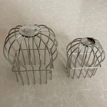 Stainless steel gutter rain water bucket square tube eaves rain sink Villa eaves gutter filter net cover anti leaf roof floor drain