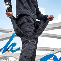 Starry Sky Rider Motorcycle Riding Pants Winter Men Warm Fall Windproof Speed Take Off Pants WindShielder Pants Cold Protection