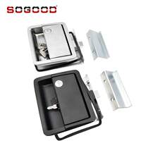 Zinc alloy Bolt type plane Machine cover lock face plate lock bolt type plane handle A- 1151R-1-1