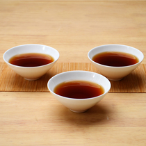 Tangshan bone China teacup Tea set White porcelain Kung Fu tea cup Ceramic pure white hat cup Household creative tea cup