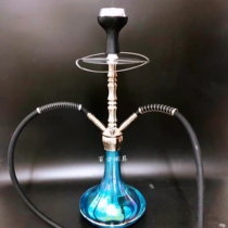 Arab Water Smoke Full Set Personality Water Smoke Shisha Bar Home Zinc Alloy Material Single Pot Double Four Tubes