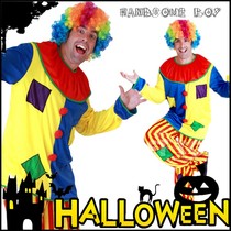 Halloween cosplay costume men cos masquerade performance suit adult clown suit suit costume