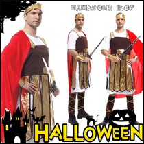 Christmas adult cosplay costume Egyptian Pharaoh costume masquerade ball Prince of Arabia performance costume