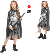 Halloween cosplay Costume Children Christmas Mask Ball Indians Armor Performance Clothes Hunter Suit
