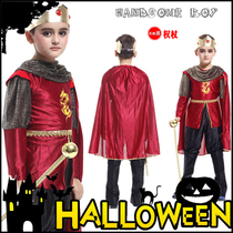 Halloween cosplay Costume Children Christmas Mask Prom Prince Performance Costume Toddler Prince Costume
