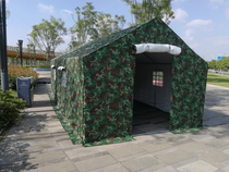 Construction tent field engineering site disaster relief thickening rainproof Oxford cloth cotton tent civilian custom tent