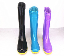 Mens middle tube high 30 cm height anti - slip wear and wash car kitchen female high 28CM unified shoe boots