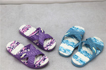 Summer home bathroom new anti-slip wear resistant men and women massage leakage thickening soft sole tasteless plastic sandals