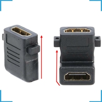 H-071 hdmi panel engineering decoration wiring wall socket HDMI adapter mother to mother elbow HD panel head
