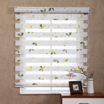 Roller blinds shading small blinds Curtain lifting Bedroom bathroom Bathroom kitchen hole-free installation Hand-pull electric