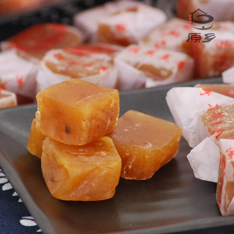 猪油糖 软糖 正宗梅州客家特产零食 经典怀旧潮汕小吃2瓶起 包邮