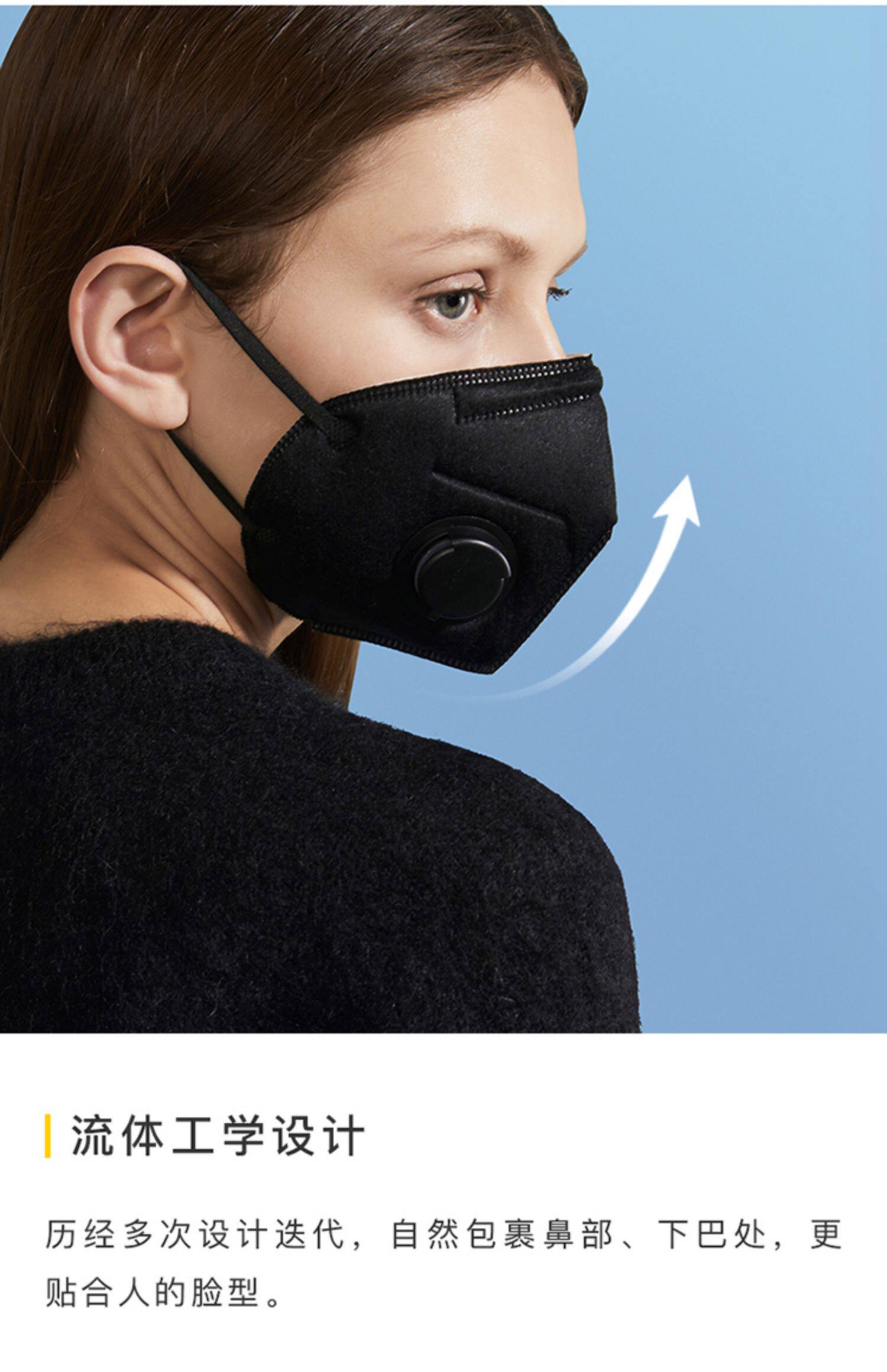 焦下kn95级防护口罩女防病毒流感面罩男女式冰丝袖防尘防晒用品_天天