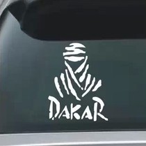 Dakar car stickers off-road scratches Car stickers Personality reflective stickers Car stickers Map stickers pull flowers