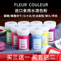 French FC Toner edible coloring cream cake decorating sugar water-based baking food grade water-soluble color