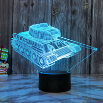 Tank Led Decoration Table Lamp Seven Color Touch Solid Vision Small Night Light Bedroom Living Room Children Room Bedside Lights