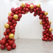 Balloon arch bracket set Wedding celebration supplies Wedding celebration net Ruby red birthday party decoration