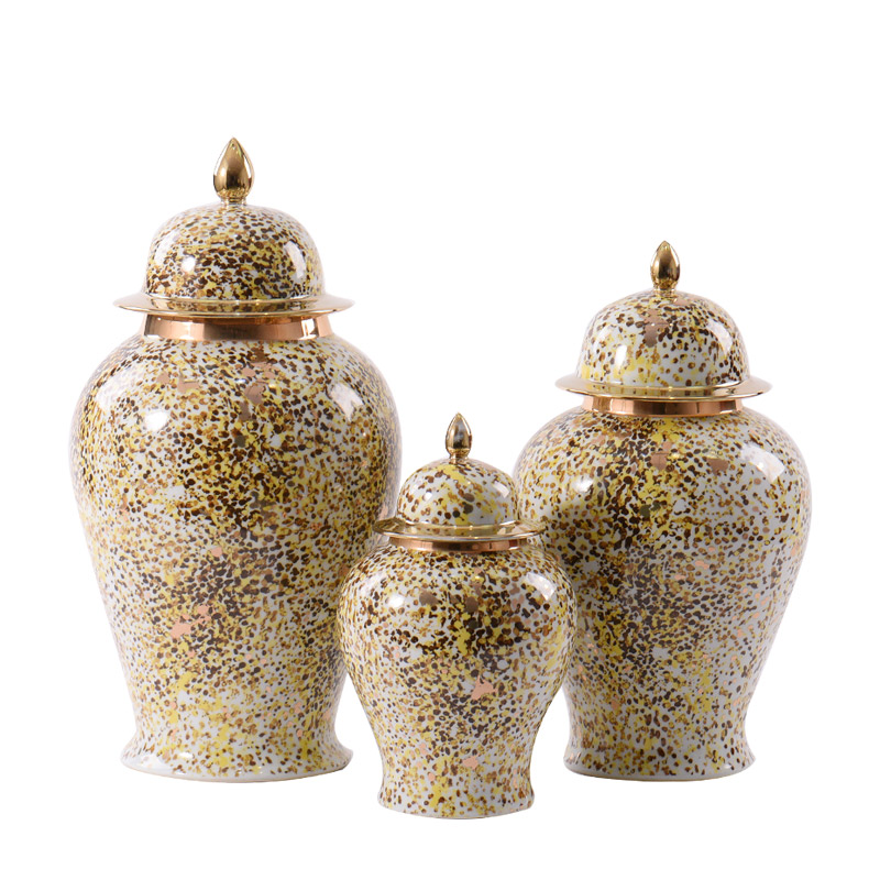 New Chinese style ceramic furnishing articles pass reveal ark, wine porch decoration ideas general pot vase soft outfit decoration coloured drawing or pattern
