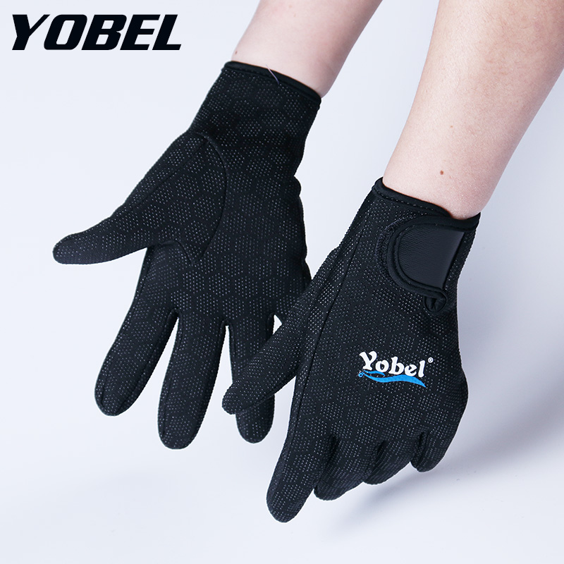 1.5MM swimming gloves male and female diving gloves granular scratch resistant coral snorkeling adult warm gloves