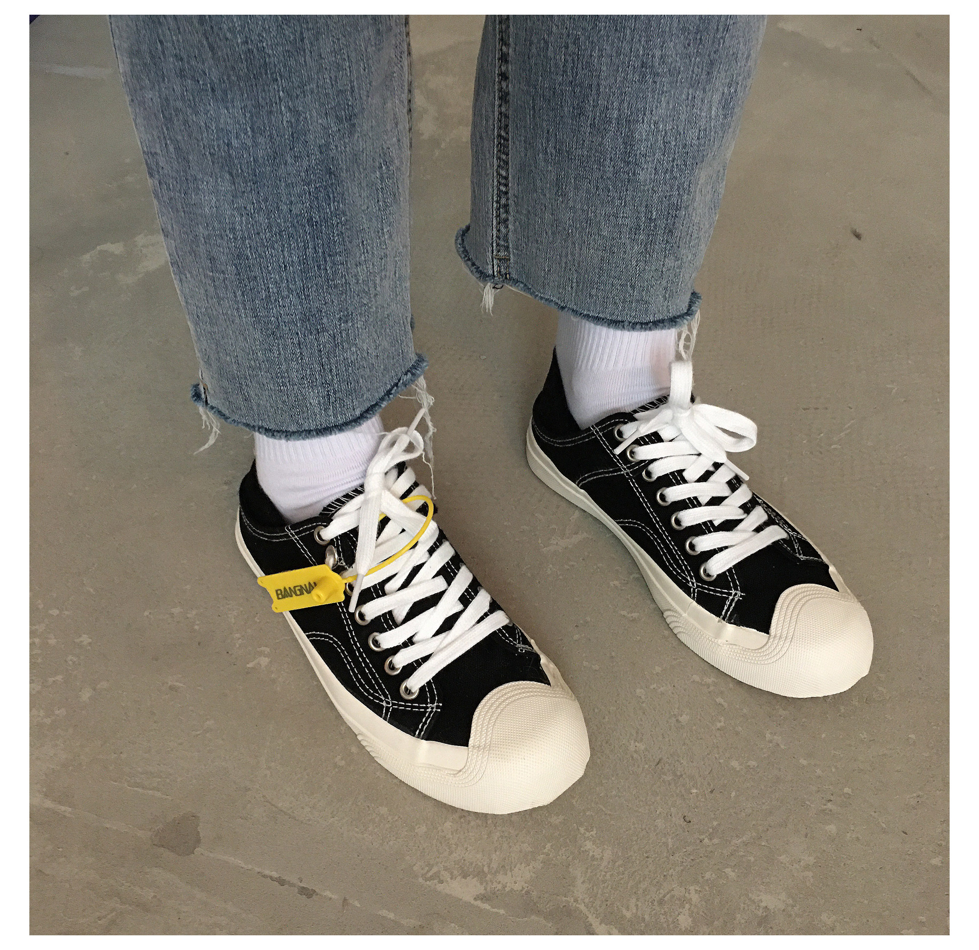 踩脚两穿小白鞋2020新款女鞋贝壳头帆布鞋女夏季百搭一脚蹬懒人鞋