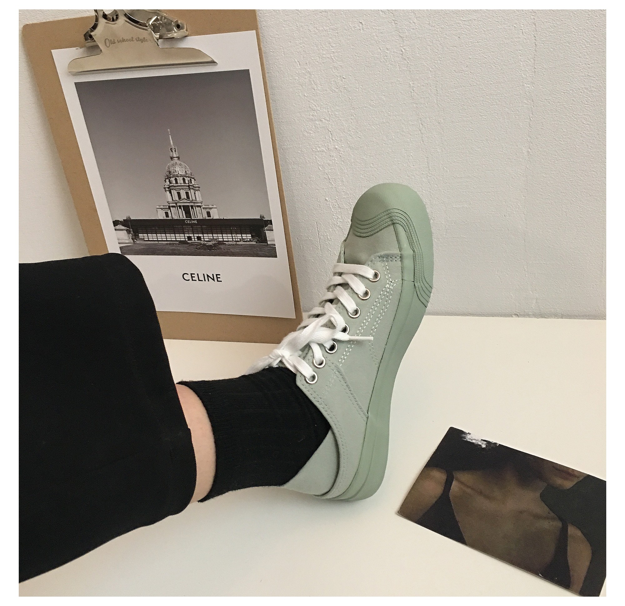 踩脚两穿小白鞋2020新款女鞋贝壳头帆布鞋女夏季百搭一脚蹬懒人鞋