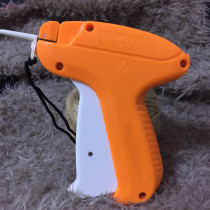 Caihong brand tag gun brand gun clothing glue gun shot socks steel needle I-shaped rubber needle hanging card