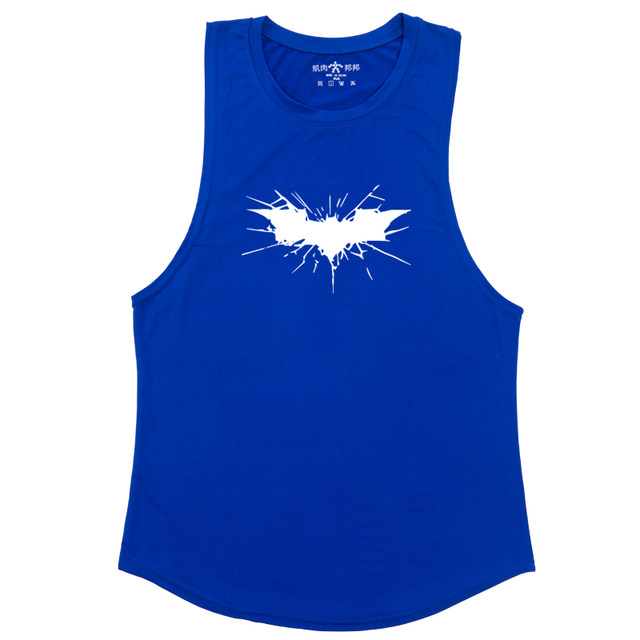 Fitness vest male quick-drying loose muscle strength training vest basketball jersey sleeveless personality tide line and iron models Fitness vest male quick-drying loose muscle strength training vest basketball jersey sleeveless personality tide line and iron models