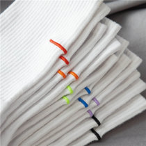 (3 pairs) embroidery simple black and white movement ~