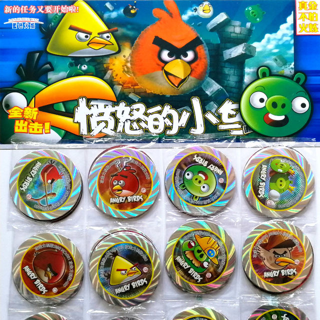 Angry Birds Paper Card Medium Round Card Flash Card 96 Pictures Anime Card Game Card Toy Out of Print Collection Angry Birds Paper Card Medium Round Card Flash Card 96 Pictures Anime Card Game Card Toy Out of Print Collection