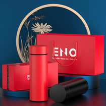Silver thermos cup sterling silver 9999 UK ENO red Christmas gift box gift for boys water cup silver liner
