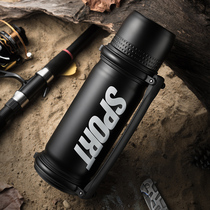 UK ENO outdoor thermos cup large capacity portable 316 stainless steel oblique cross insulation kettle Thermos water cup men