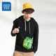 Jeanswest men's sweater men Hitz solid color casual long-sleeved pullover hooded jacket youth Jeanswest men's sweater men Hitz solid color casual long-sleeved pullover hooded jacket youth
