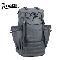 New ROGISI Land Jesuits Camping Mountaineering Bag 55L Outdoor waterproof double shoulder travel bag BN-018