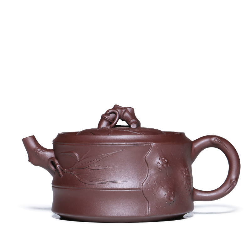 Mingyuan tea pot of yixing are it by pure manual undressed ore, purple clay teapot poetic kung fu tea set