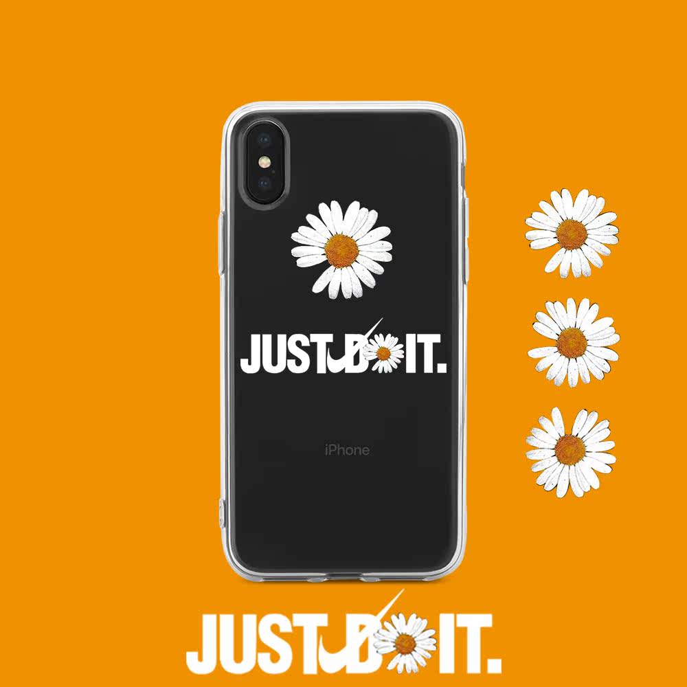 权志龙peaceminusone小雏菊创意联名苹果11手机壳x华为小米oppo