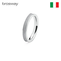 brosway Europe and the United States fashion mens light luxury fashion ring to send boyfriend light luxury niche gift counter with the same