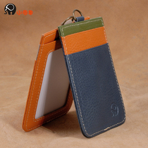 Small round elephant drivers license pack Card Sleeve card Chest Card Certificate Sleeve Door Ban Card Cover Bus card Package Membership Card Package Gift