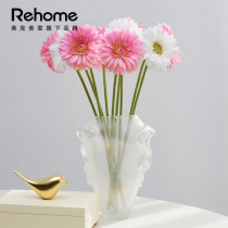 Meikemeijia rehome single gerbera simulation floral decoration home furnishings