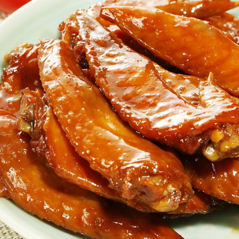 酱香辣鸡翅500g 卤味熟食真空小包装零食秘制