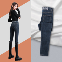 The little-footed jeans nuns have a new high-waist thin and tall pencil pants in autumn 2022