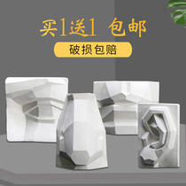 Faces section solid surface art supplies gypsum teaching aids Alexander solid section plaster head portrait