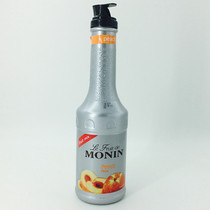 Morin peach puree MONIN Moni Moni peach puree flavor puree Molin jam 1L