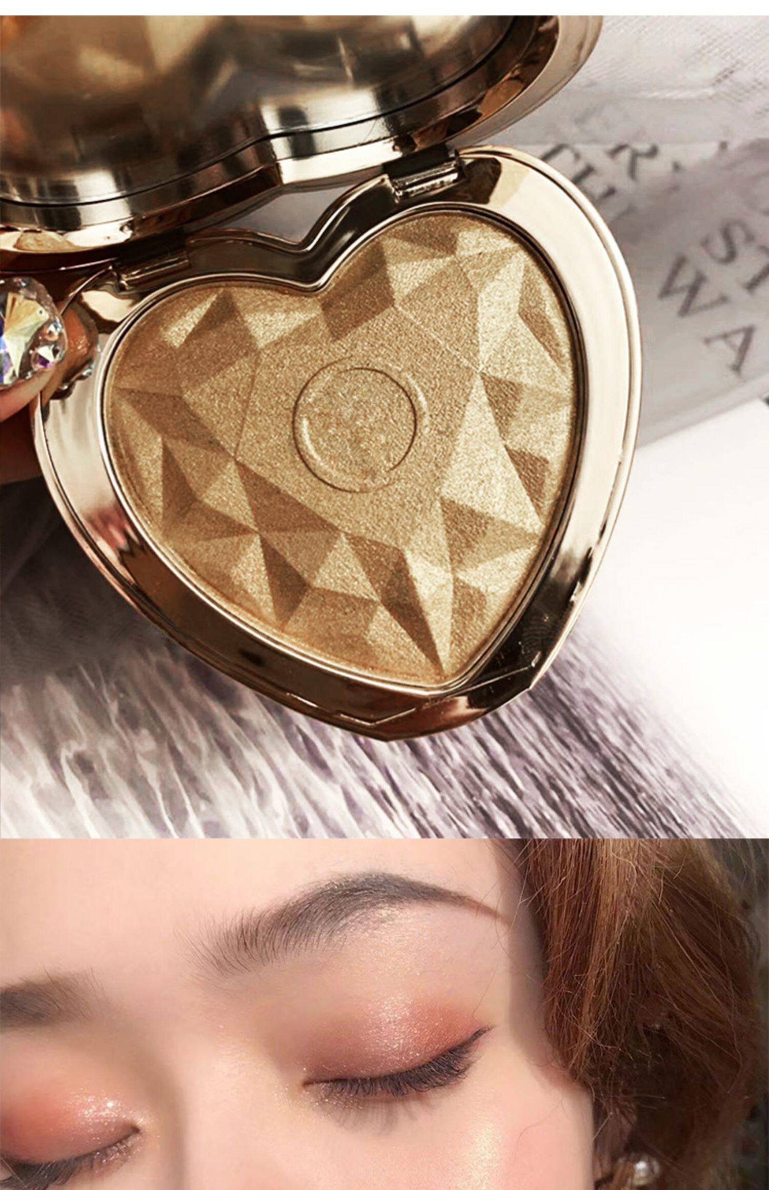 高光闪粉钻石粉饼神仙土豆泥修容高光一体盘珠光提亮粉高光修容盘