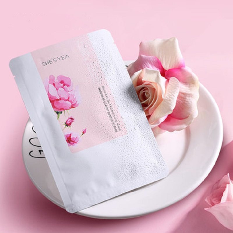 【第二件0元】玫瑰花水面膜10片