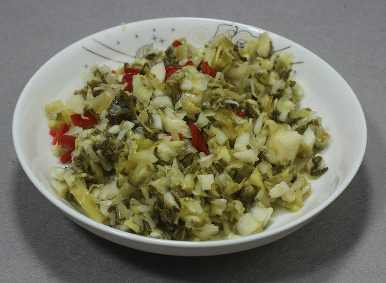 安徽泾县特产农家腌制手工腌菜小白菜酸菜泡菜咸菜开胃下饭菜小菜