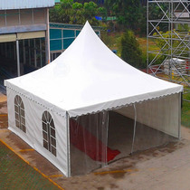 Outdoor awning tent advertising campaign Exhibition exhibition wedding European-style tent open air large spire tent