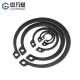 Shaft card shaft ພາຍນອກ snap ring bearing circlip elastic retaining ring buckle C-type circlip ມາດຕະຖານແຫ່ງຊາດ 65MN manganese GB894