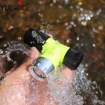 14500 battery yellow light strong light diving charging underwater waterproof Q5 long-range fill light highlight night fishing head lamp miners lamp