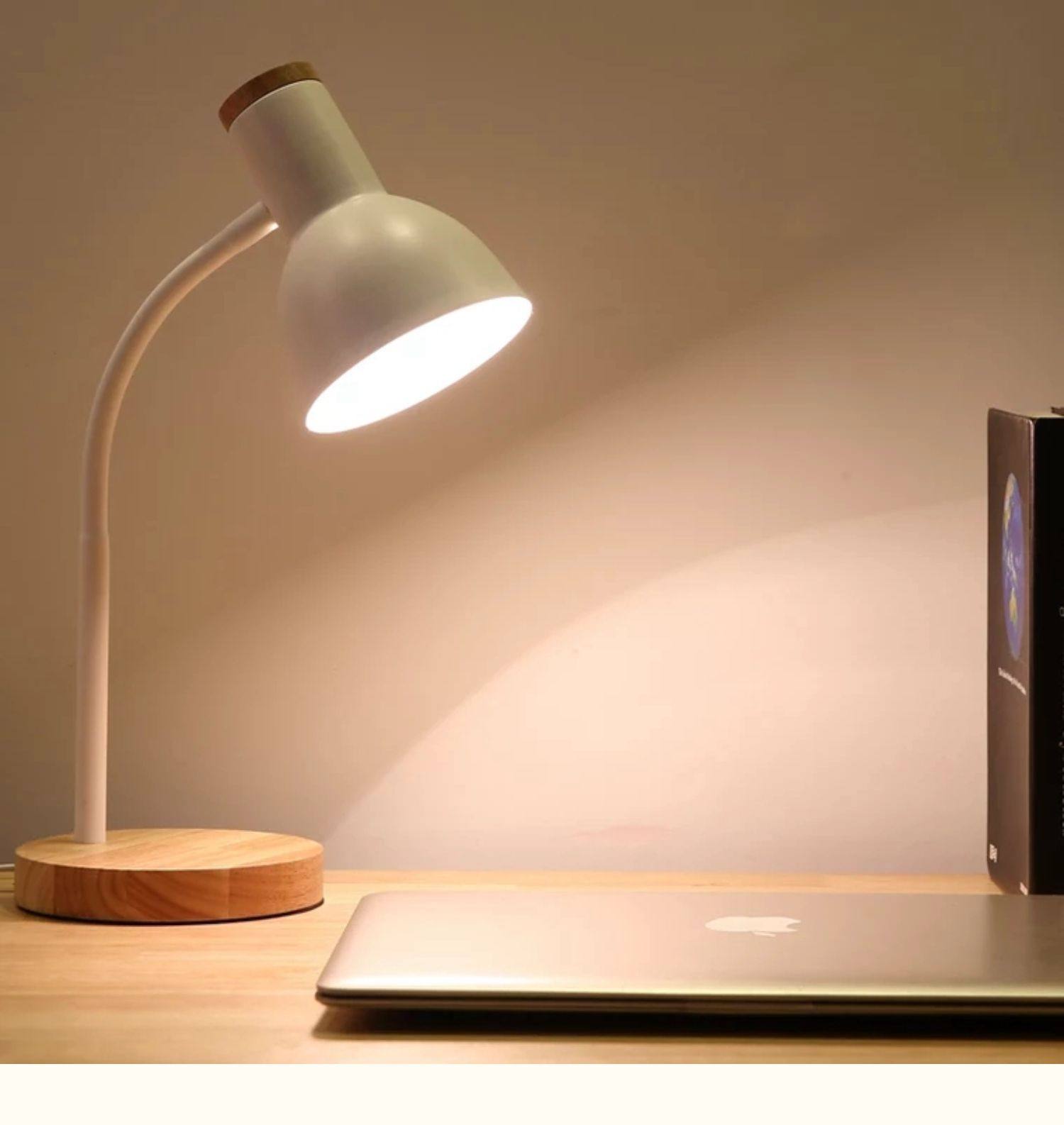 学习专用书桌阅读护眼灯 学生宿舍插电led台灯简约现代卧室床头灯