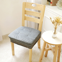 Cushion cushion Cushion Dining table chair cover Chair cushion set Household four seasons non-slip dining table cover chair cushion set Modern and simple