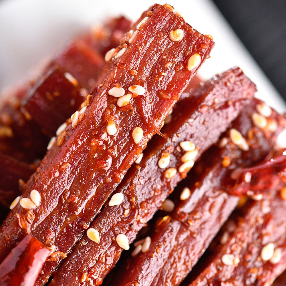 卤惑铺子麻辣牛肉干条80g袋装 家乡川味小吃休闲零食卤味熟食特产